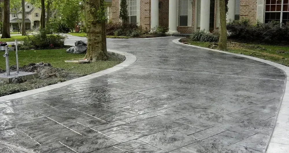 Stamped Concrete in Sherwood Park